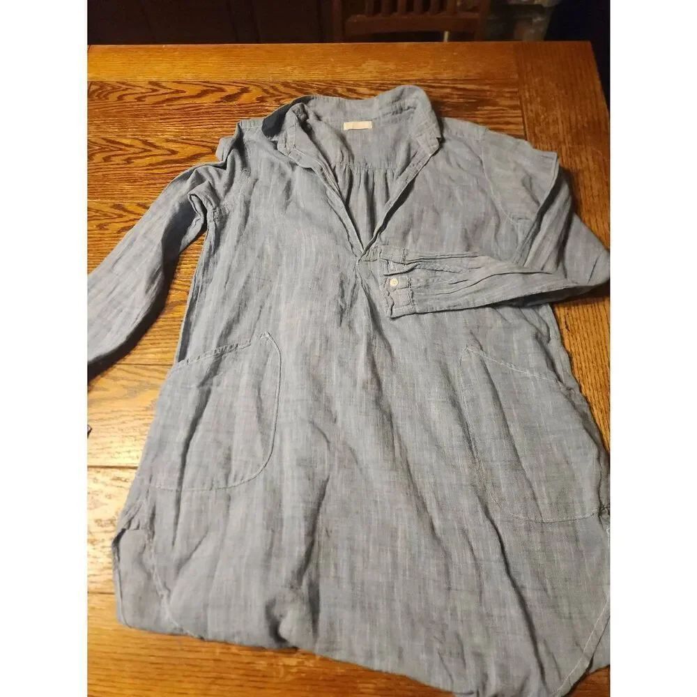 CP Shades blue Teton Tunic Size Small